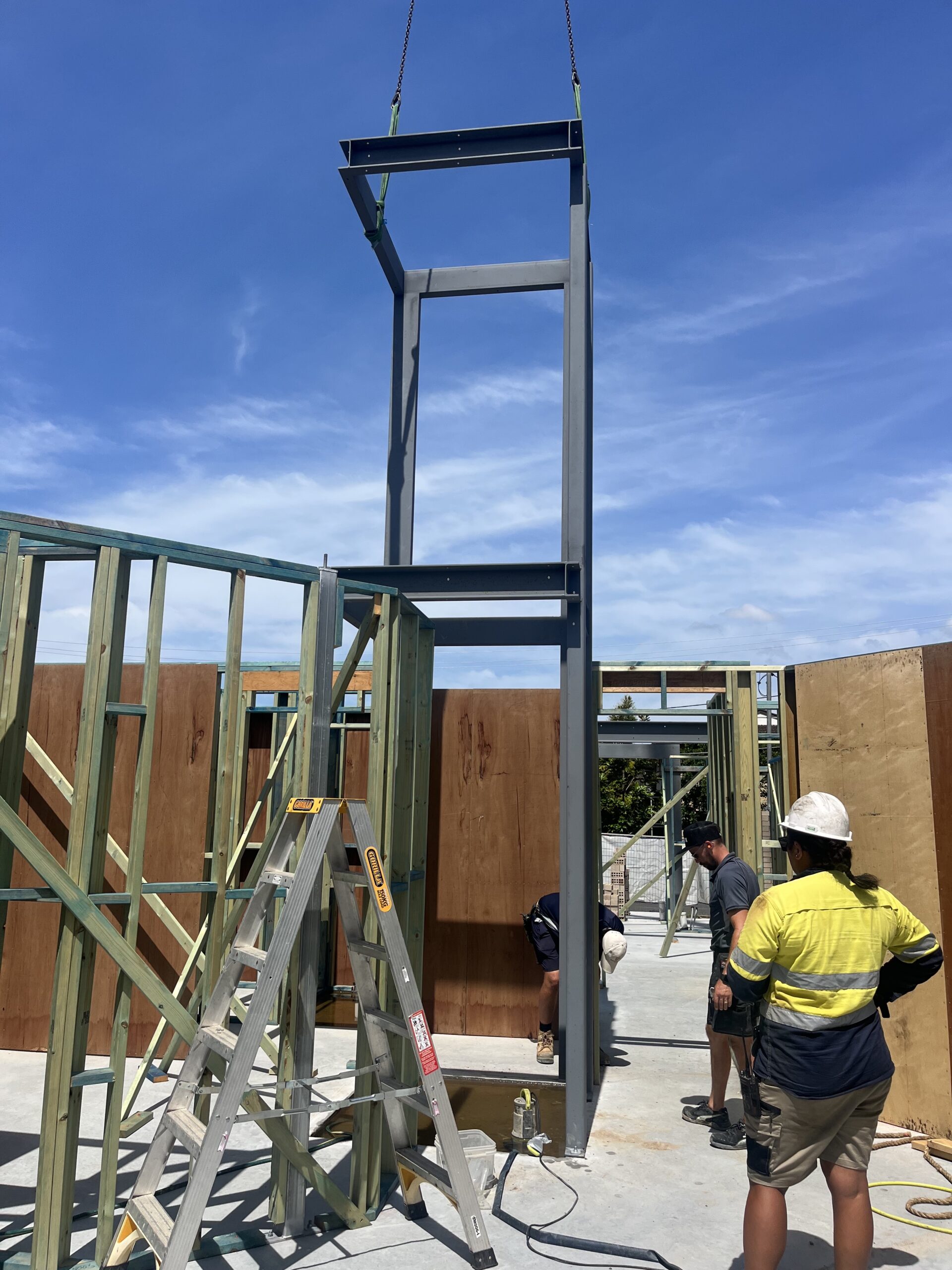 Custom built Brisbane townhomes, designed by Tim Stewart Architects